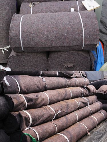 土工布毛毡保湿工程防水防寒保温棉被家具包装公路养护大棚保温毯
